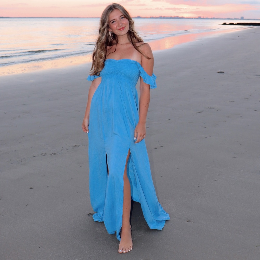 Blue Maxi Dress